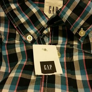 Men's Gap Long Sleeve Plaid Button down shirt